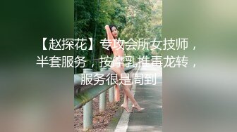 【赵探花】专攻会所女技师，半套服务，按摩乳推毒龙转，服务很是周到