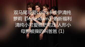 双马尾可爱Lolita卡哇伊清纯萝莉〖lepaudam〗最新福利 清纯小可爱被肥宅压 人形小母狗被操的叫爸爸 (1)